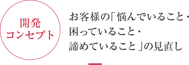 開発コンセプト